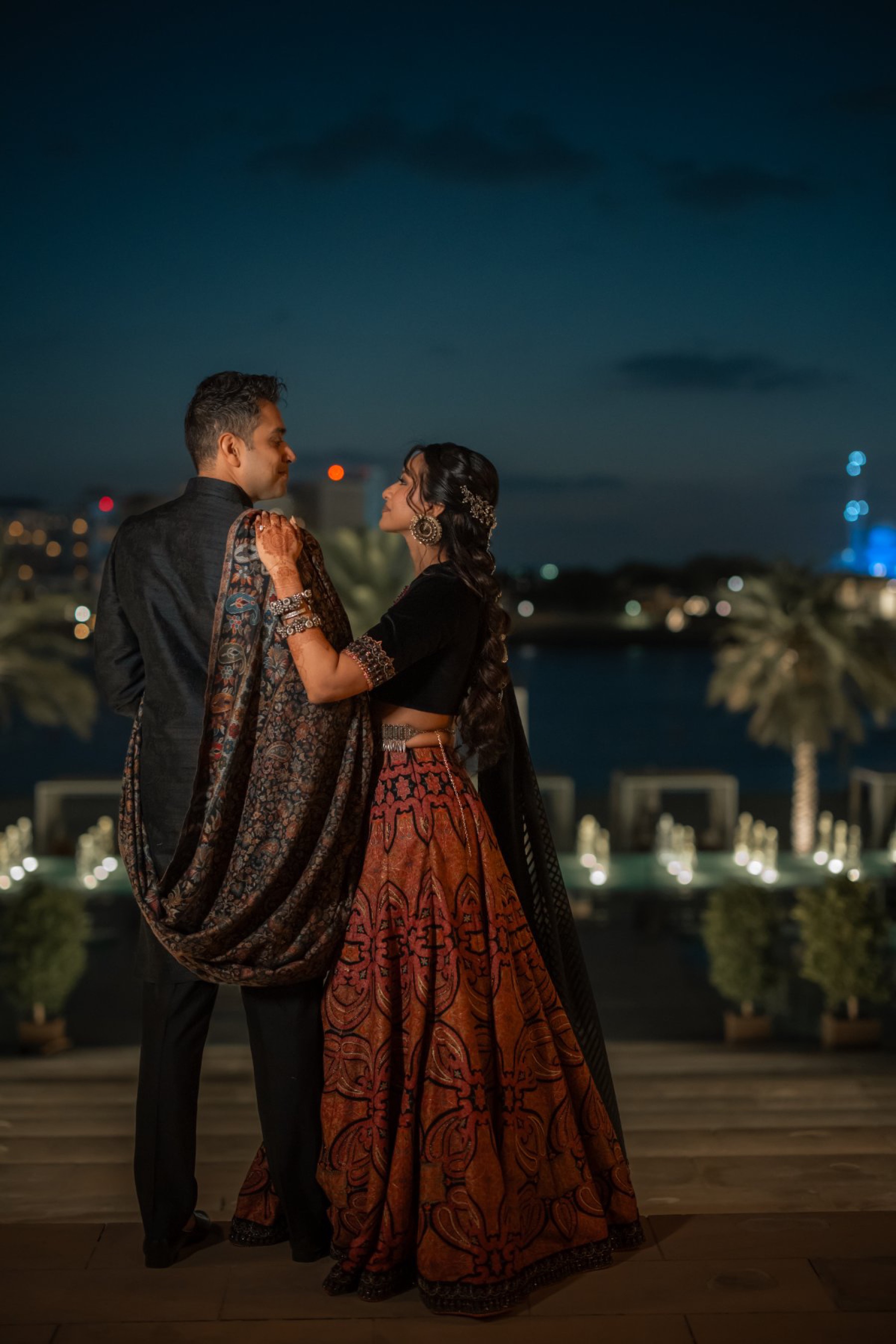 Candid wedding moment photographed in the UAE by WeddingClickz