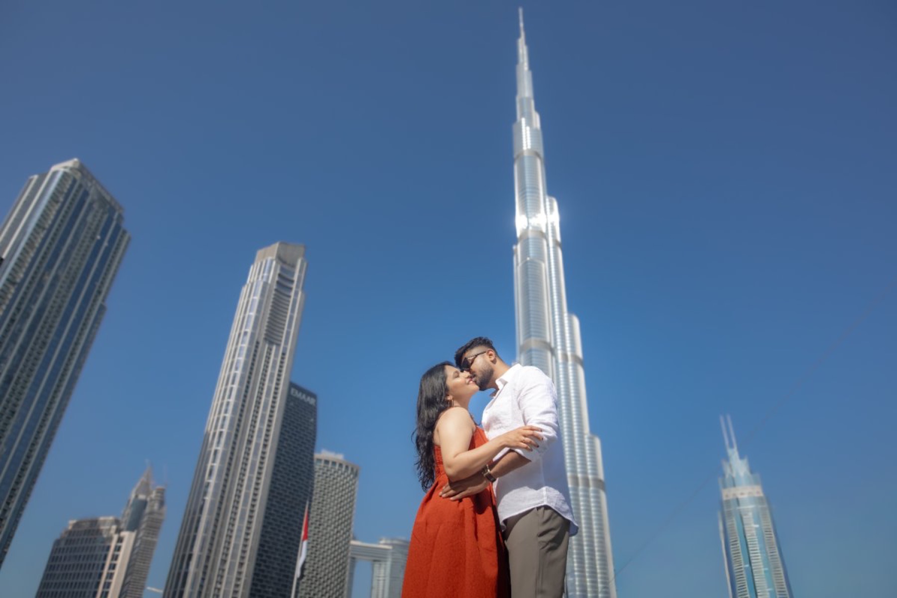 Pre-wedding shoot in the Dubai and Ras Al Khaimah desert dunes