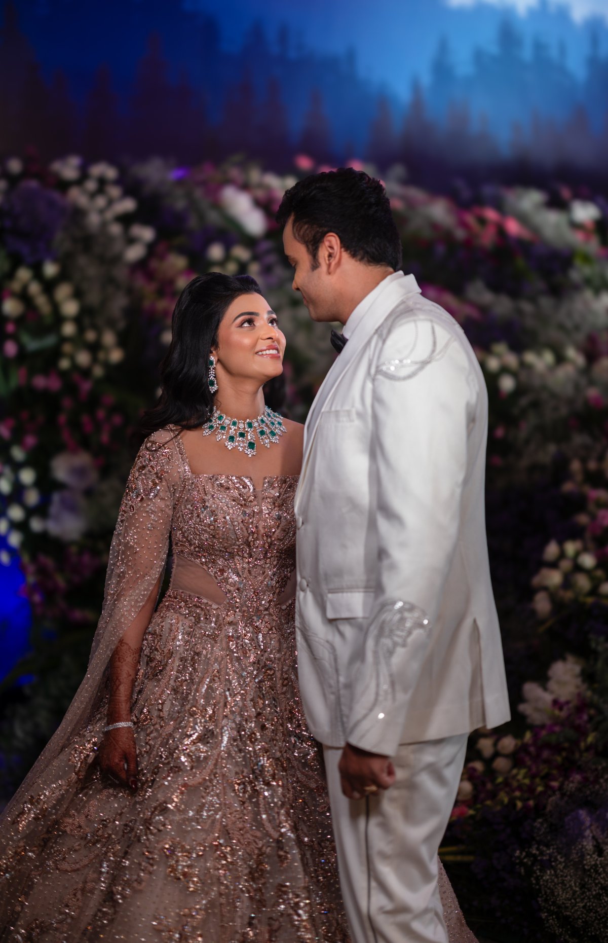 WeddingClickz coverage of a destination wedding celebration at a Bangalore wedding