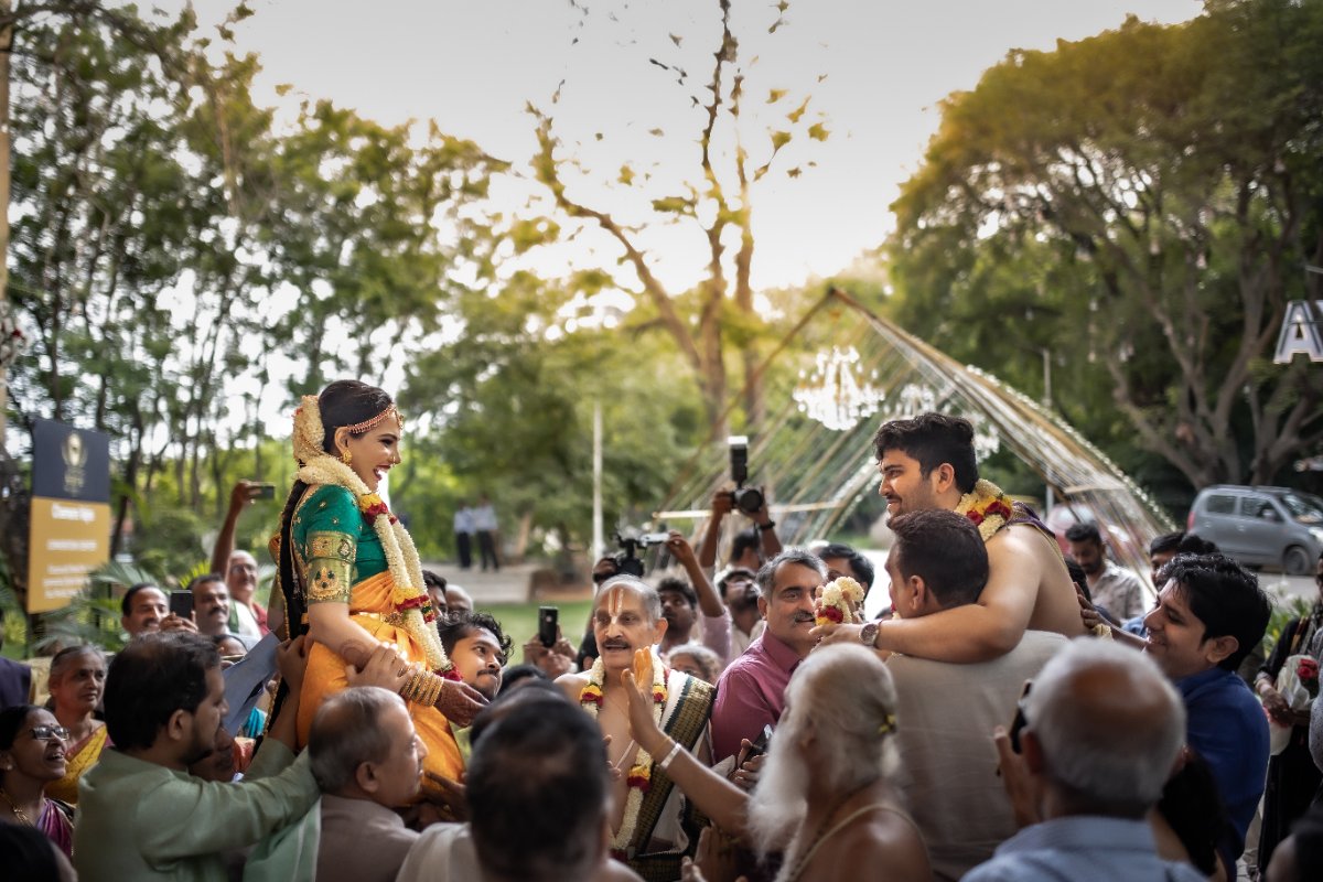 A destination wedding celebration photographed in Bangalore by WeddingClickz