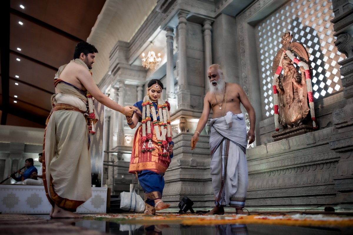 A destination wedding celebration photographed in Bangalore by WeddingClickz