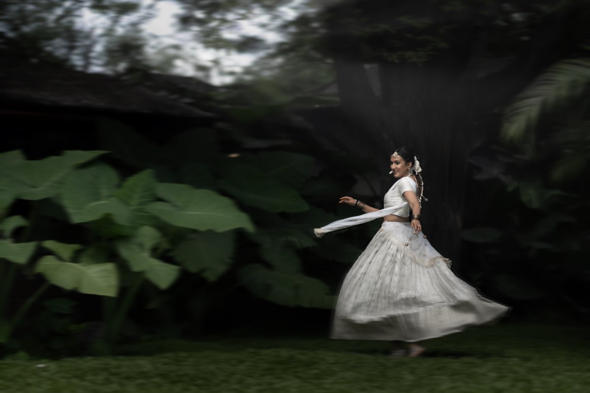 A South Indian wedding ritual during a Bangalore wedding, shot by the WeddingClickz team
