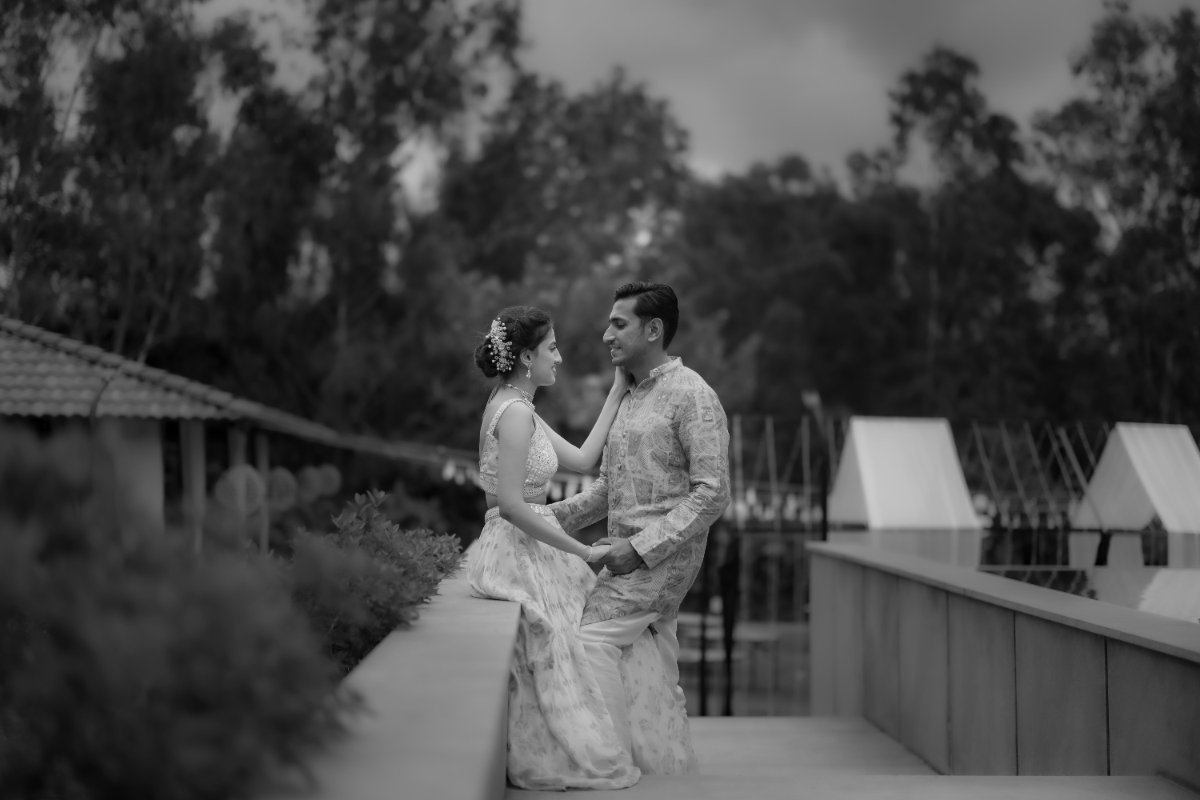 A traditional Indian wedding ritual during a Bangalore wedding, shot by the WeddingClickz team