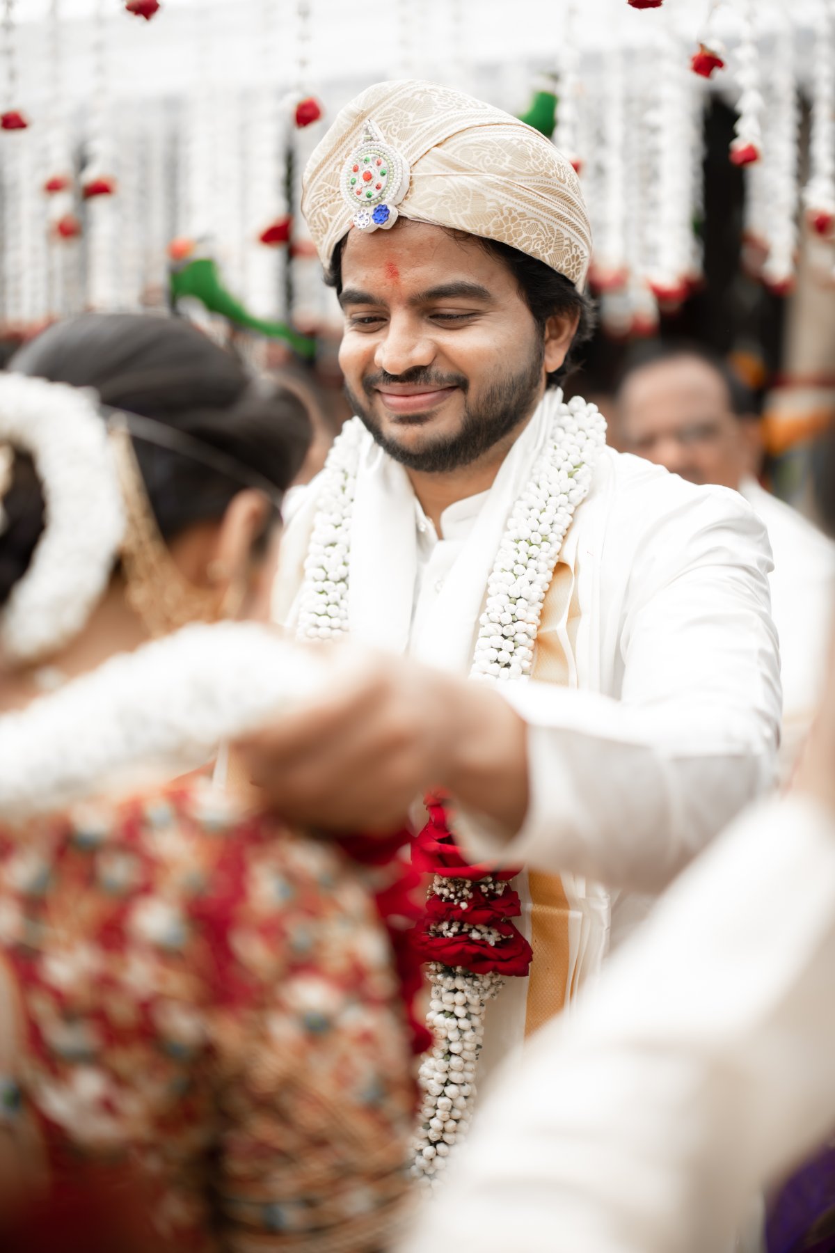 WeddingClickz coverage of a South Indian wedding ceremony at a Bangalore wedding