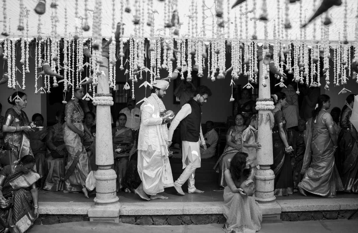 A South Indian wedding ceremony photographed in Bangalore by WeddingClickz