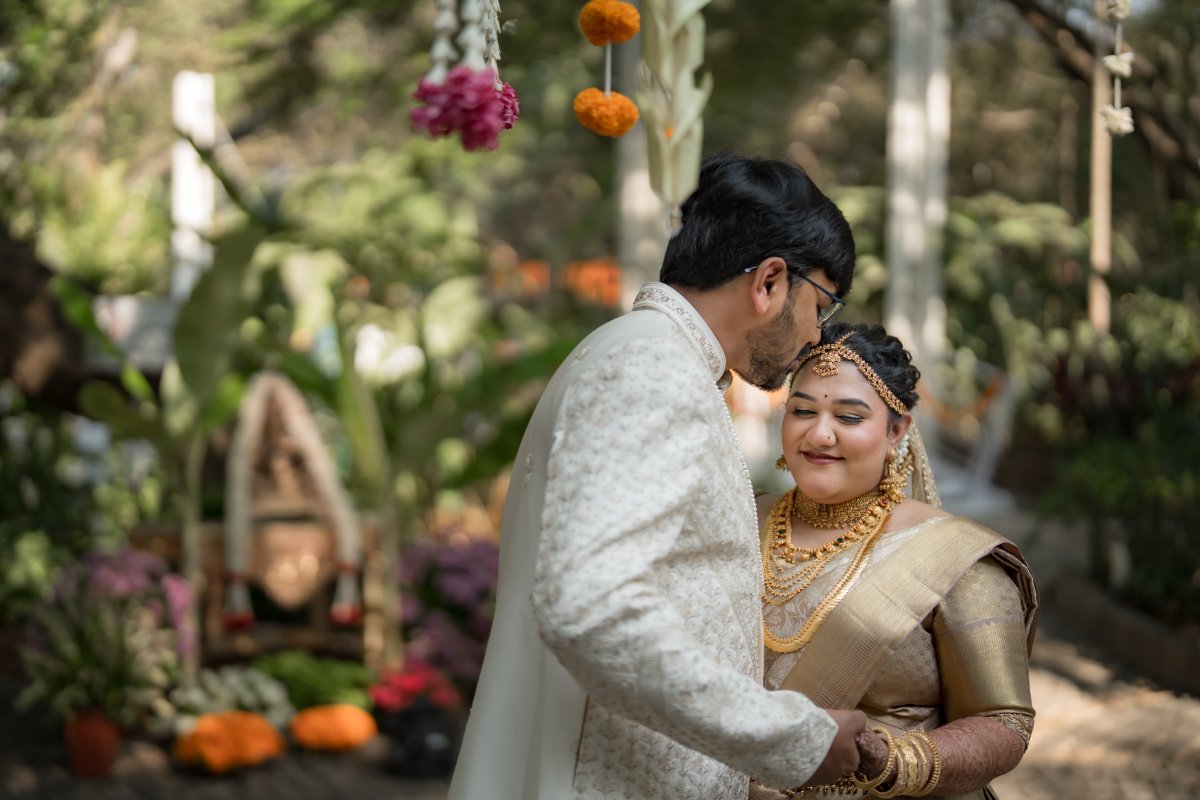 A wedding day moment photographed in Bangalore by WeddingClickz