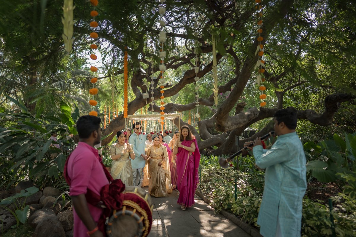 A wedding day moment during a Bangalore wedding, shot by the WeddingClickz team