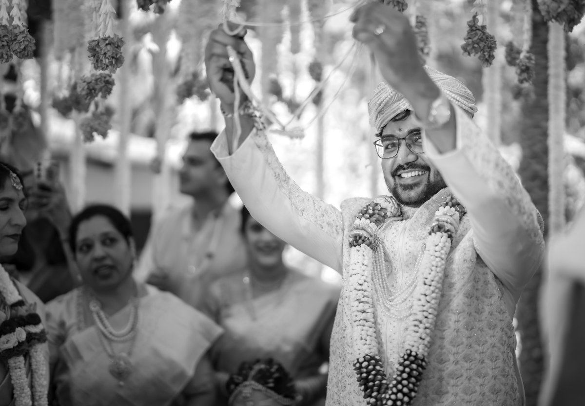 A wedding ceremony during a Bangalore wedding, shot by the WeddingClickz team