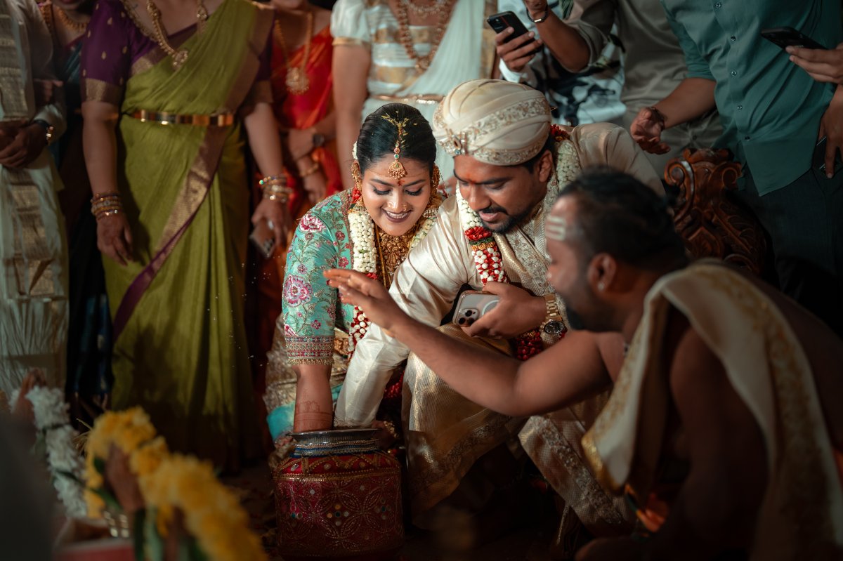 A wedding celebration photographed in Bangalore by WeddingClickz